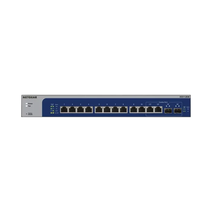 NETGEAR XS512EMv2 - 12PT 10G/MULTI-GIG EASY Smart Switch - Görsel 2