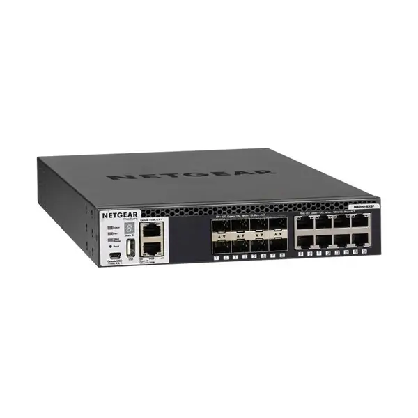 XSM4316S-100NES-1 NETGEAR XSM4316S-100NES (M4300-8X8F) Managed Switch - Görsel 1