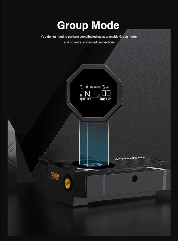 SHIMBOL ZO1000 SDI/HDMI Wireless Video Transmitter and Receiver Kit - Görsel 9