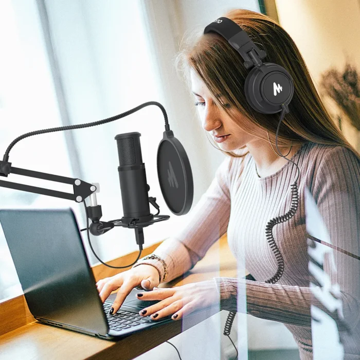 MAONO PM422 Tak & Çalıştır Podcast için USB Mikrofon - Görsel 12
