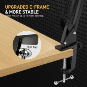 MAONO BA20 Mikrofon Süspansiyonlu Makas Kollu Stand - Görsel 7