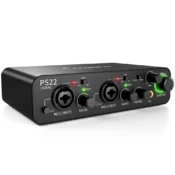 MAONO PS22 Kayıt, Müzik Prodüksiyonu ve Gitar için Ses Mikseri(Siyah) - Görsel 3