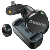 MAONO Wave T5 Kablosuz Lavalier Mikrofon - Görsel 2