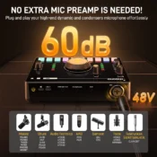 MAONO MaonoCASTER AMC2 NEO Tek Noktadan Yayın Ses Mikseri ve Ses Kartı (Beyaz) - Görsel 2