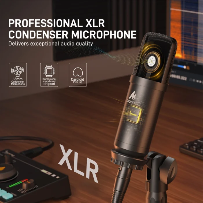 MAONO MaonoCASTER AMC2 NEO Tek Noktadan Yayın Ses Mikseri ve Ses Kartı (Siyah) - Görsel 8