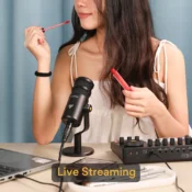 PD100 Podcast için Dinamik XLR Mikrofon Kiti - Görsel 17