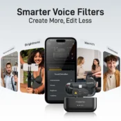 MAONO Wave T5 Kablosuz Lavalier Mikrofon - Görsel 13