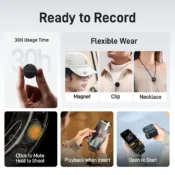 MAONO Wave T5 Kablosuz Lavalier Mikrofon - Görsel 14