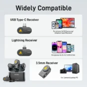 MAONO Wave T5 Kablosuz Lavalier Mikrofon - Görsel 16