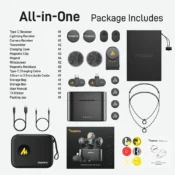 MAONO Wave T5 Kablosuz Lavalier Mikrofon - Görsel 18