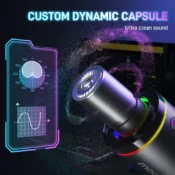 MAONO PD200X USB/XLR Dinamik Mikrofon (Siyah) - Görsel 9