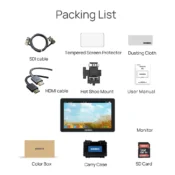 SHIMBOL M7 7" Touchscreen 4K HDMI/3G-SDI Video Monitor with 3D LUT Output - Görsel 12