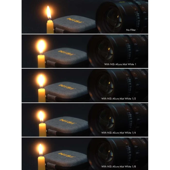 NiSi Cinema 4×5.65” Allure Mist White Filtre 1 Stop - Görsel 2