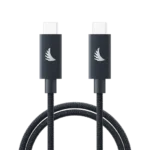 AngelBird USB-C 4.0 Solid Flex Kablo Blue Gray 32 cm / 1 ft