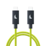 AngelBird USB-C 4.0 Solid Flex Kablo Lime 32 cm / 1 ft
