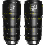 DZOFilm Catta Ace FF 35-80 & 70-135mm T2.9 Zoom Lens Bundle (PL/EF)