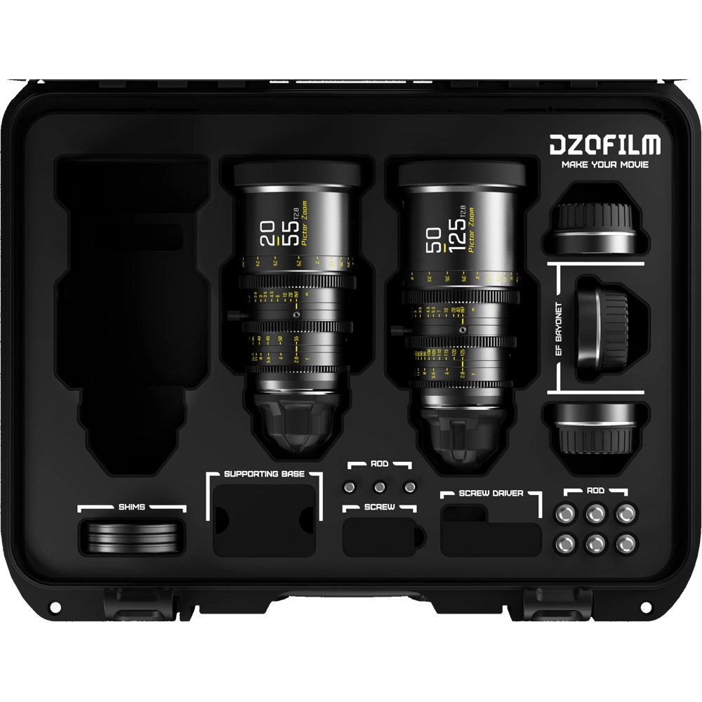 B_2 KIT2 DZOFILM Pictor Zoom 20-55/50-125mm PL - Görsel 1
